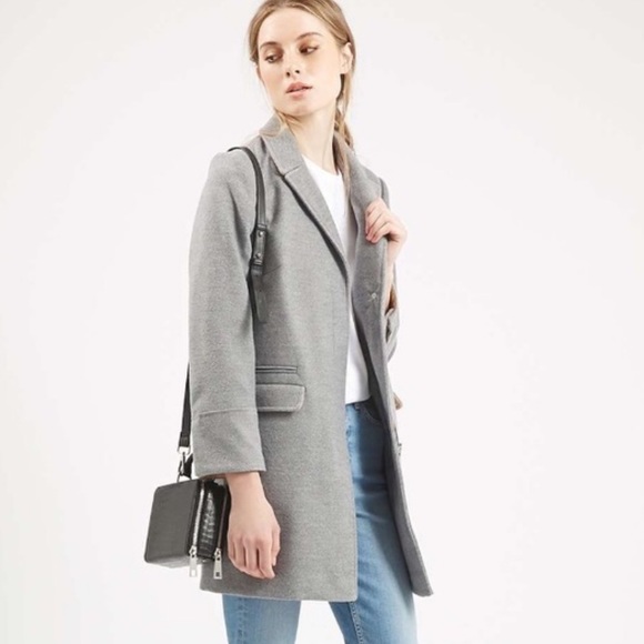 Topshop Jackets & Blazers - Topshop grey jacket